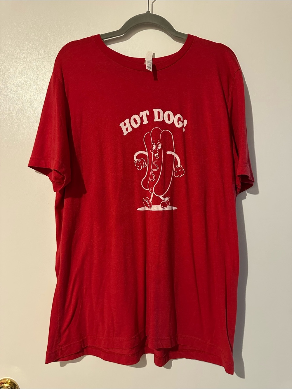 Red HOT DOG! Graphic Short-Sleeve Tee - Casual Women’s Top